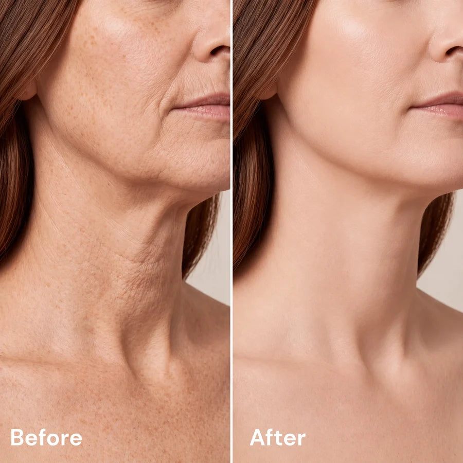 Fixes Crepey Neck Skin