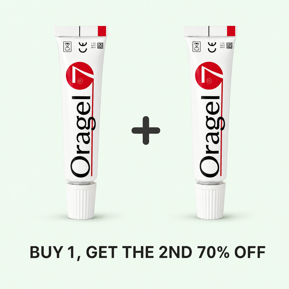 Oragel 7 — Buy 1, get the 2nd 70% off