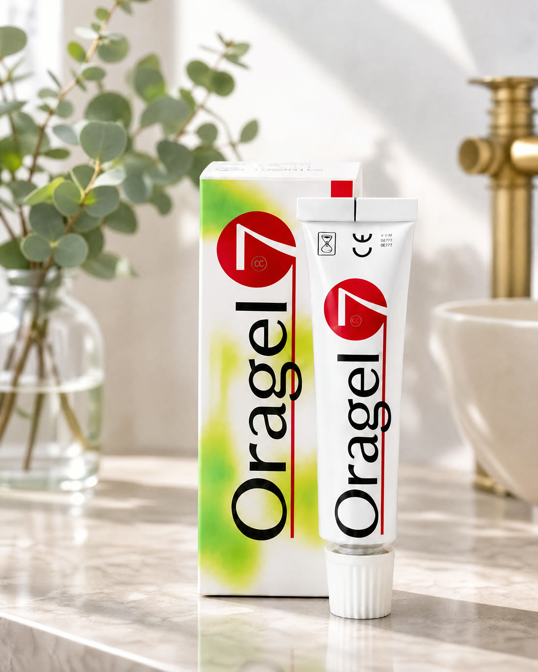 Oragel 7 box and tube